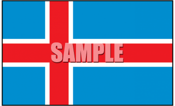 Iceland Flag Clipart