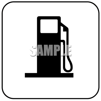 free gas pump icon. Royalty Free Symbol Clipart