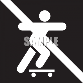 Royalty Free Skateboarding Clipart