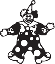 Clown Clipart