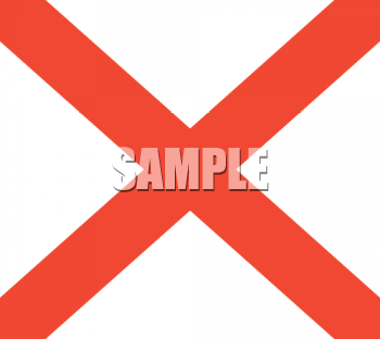 Alabama Flag Clipart