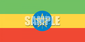Ethiopia Flag Clipart