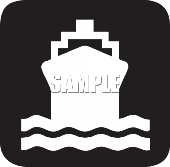 cruise boat clip art. Square Symbol Clipart