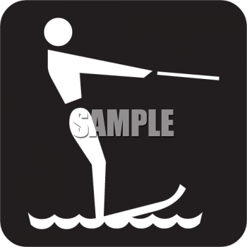 Skiing Clipart
