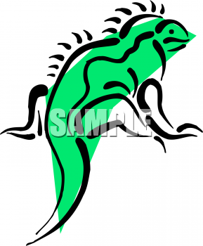 Iguana Clipart