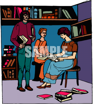 School Library Clipart