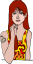 Model Clipart