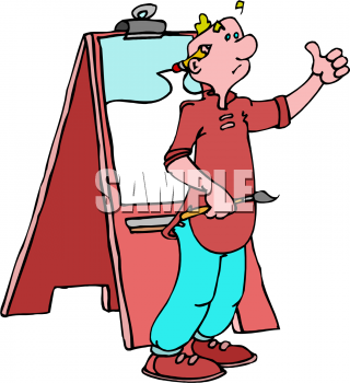 Artist Clipart