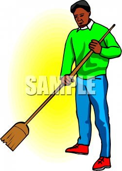 Janitor Clipart