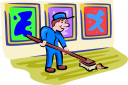 Janitor Clipart