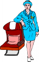 Stewardess Clipart