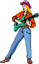 Singer Clipart