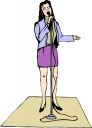 Performer Clipart