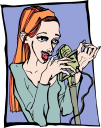 Singer Clipart