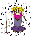 Performer Clipart