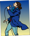 Singer Clipart