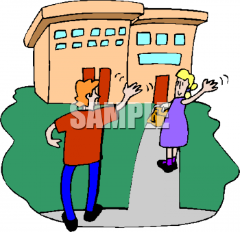 School Architecture Clipart