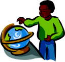 School Globe Clipart