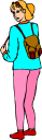 School Backpack Clipart