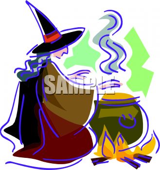 Witches Cauldron Clipart