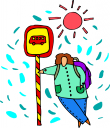 School Backpack Clipart