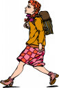 School Backpack Clipart