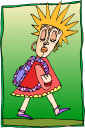 School Backpack Clipart