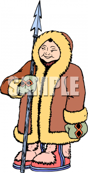 Royalty Free Eskimo Clipart