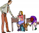 School Classroom Clipart