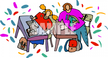 School Classroom Clipart