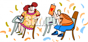 School Classroom Clipart