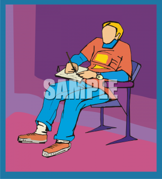 School Desk Clipart