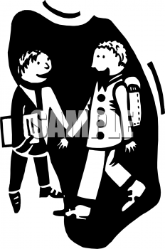 School Backpack Clipart