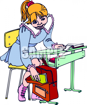 School Backpack Clipart
