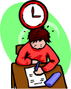 School Desk Clipart