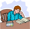 School Desk Clipart