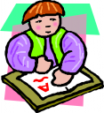 School Desk Clipart