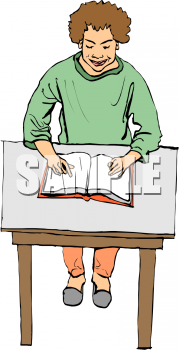 School Desk Clipart