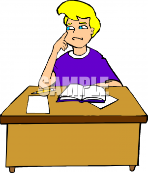 School Desk Clipart