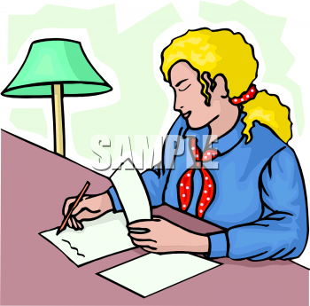 School Desk Clipart