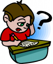 School Desk Clipart