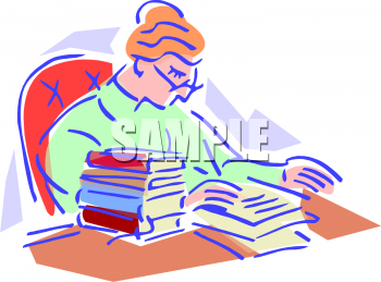 School Desk Clipart