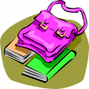 School Backpack Clipart