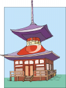 Asian Architecture Clipart