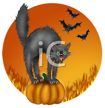 Black Cat Clipart