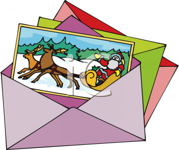 Santas Sled Clipart