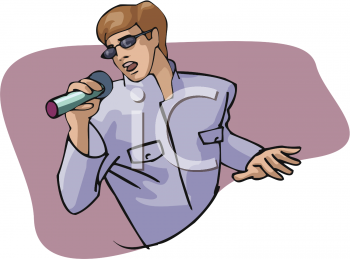 Singer Clipart