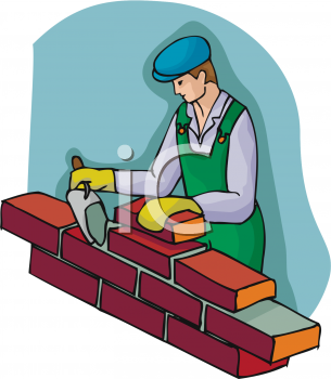 Bricklayer Clipart