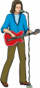 Singer Clipart