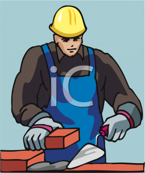 Bricklayer Clipart